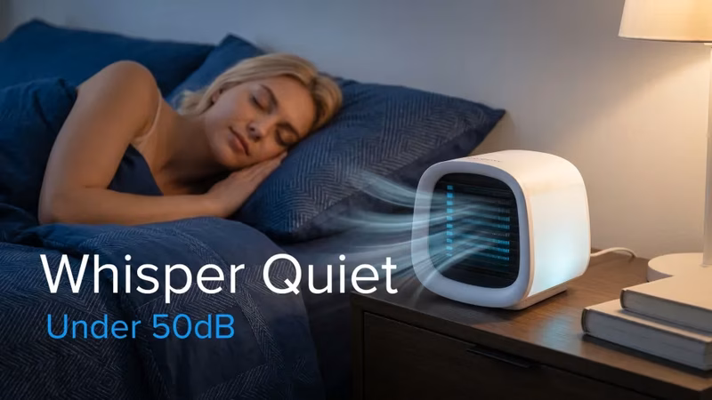 Beat summer heat waves and stuffy indoor air that cause discomfort and sweating at home.